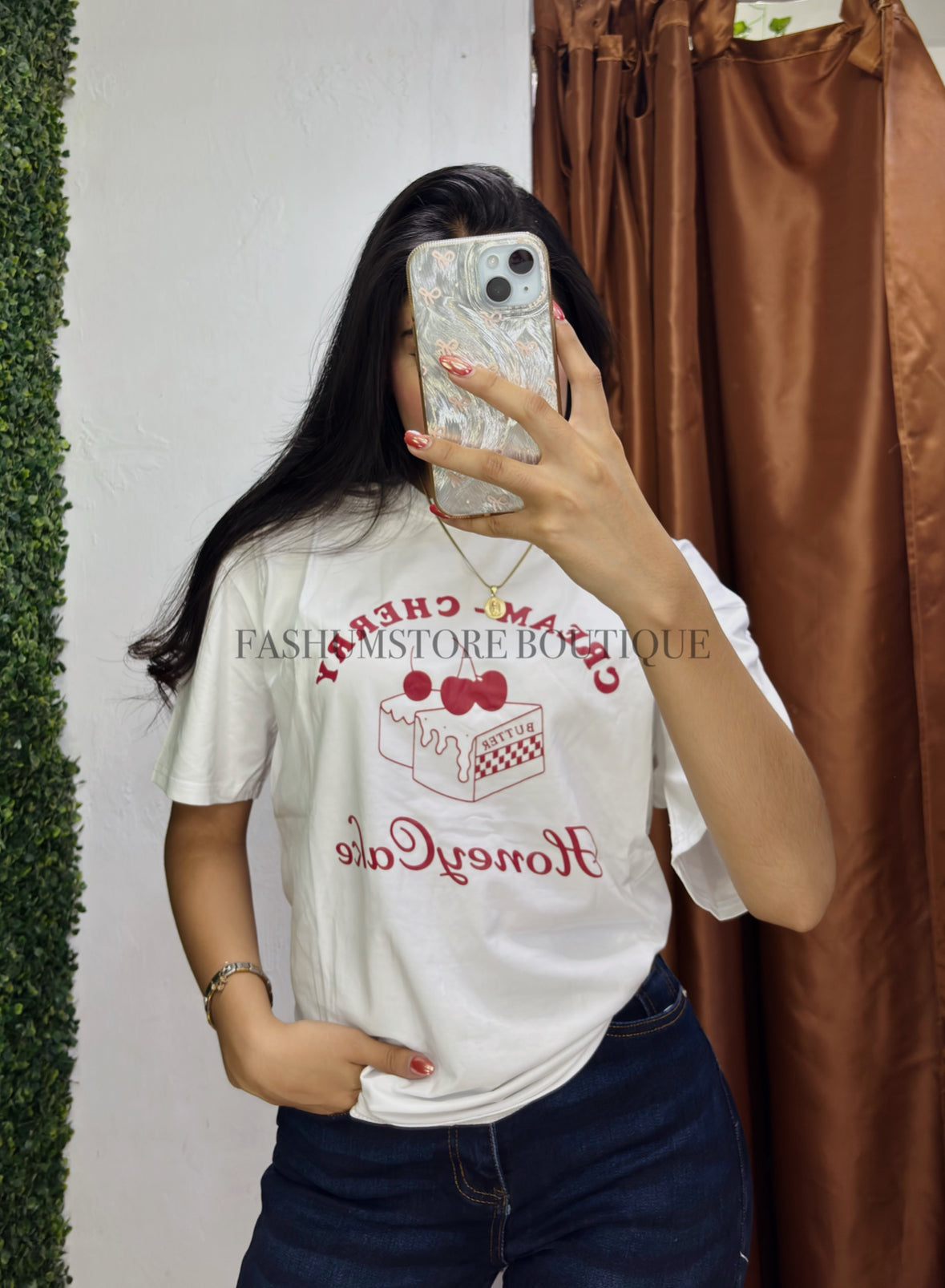 Blusa cherry cake 🍒