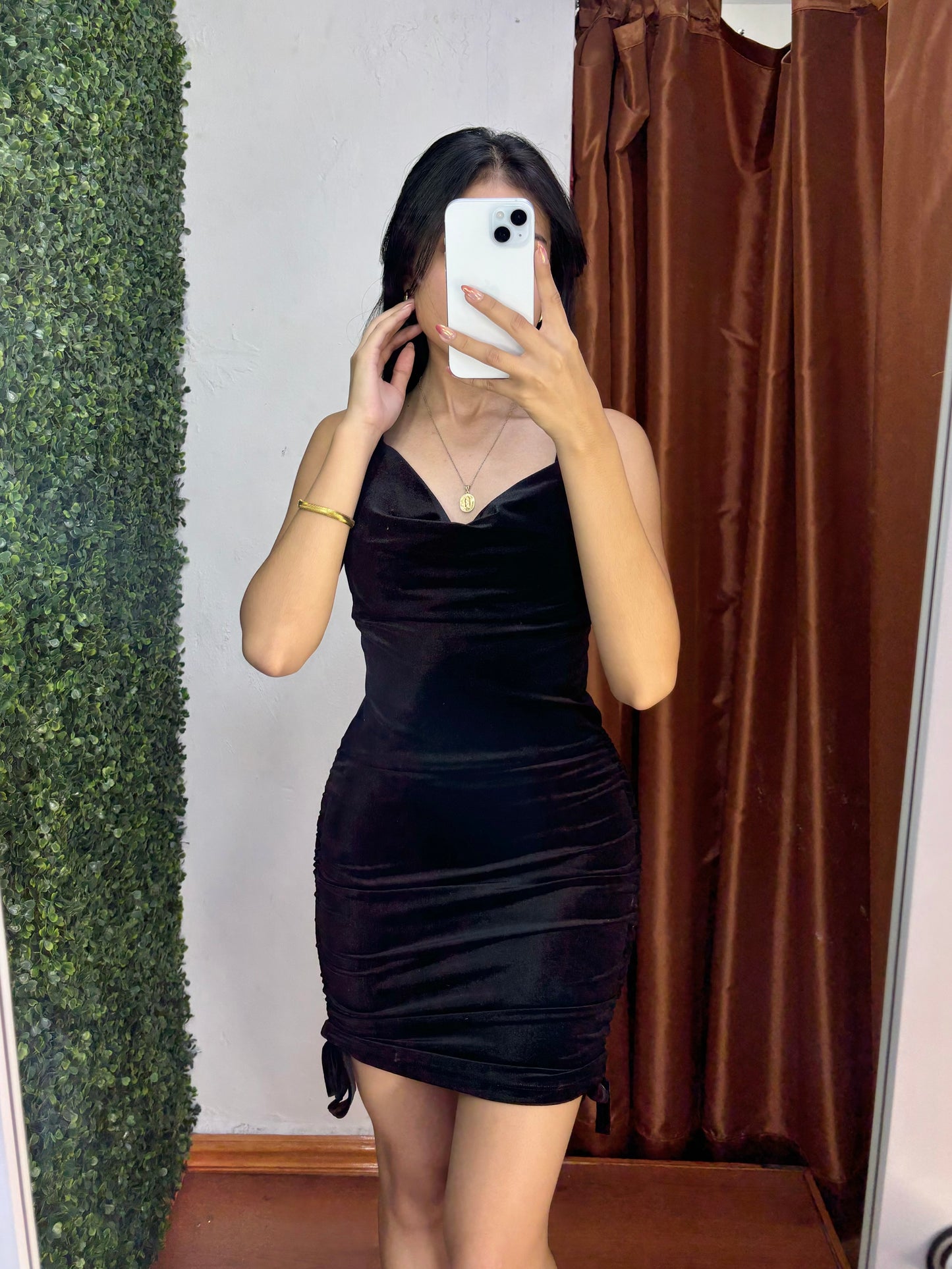 Vestido de terciopelo