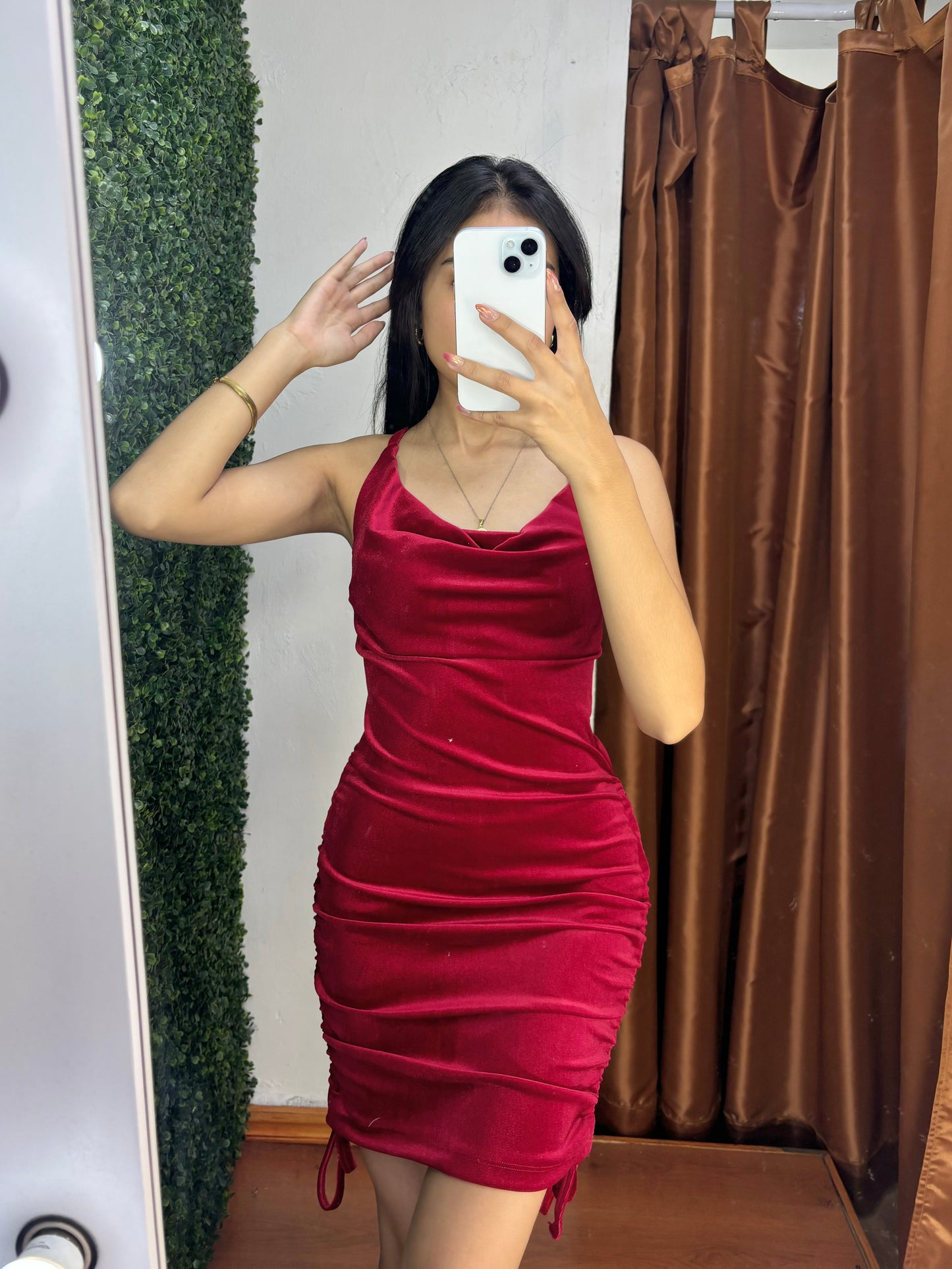 Vestido de terciopelo