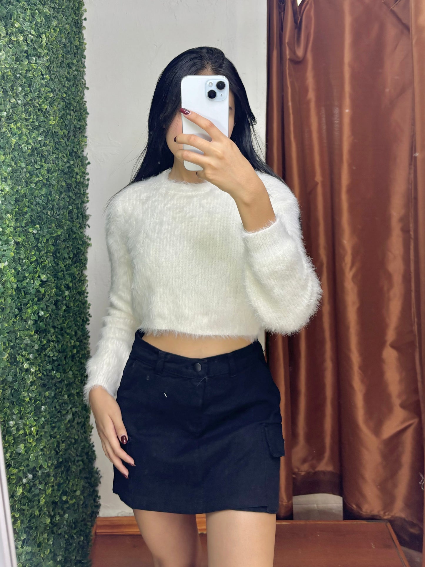 Suéter crop