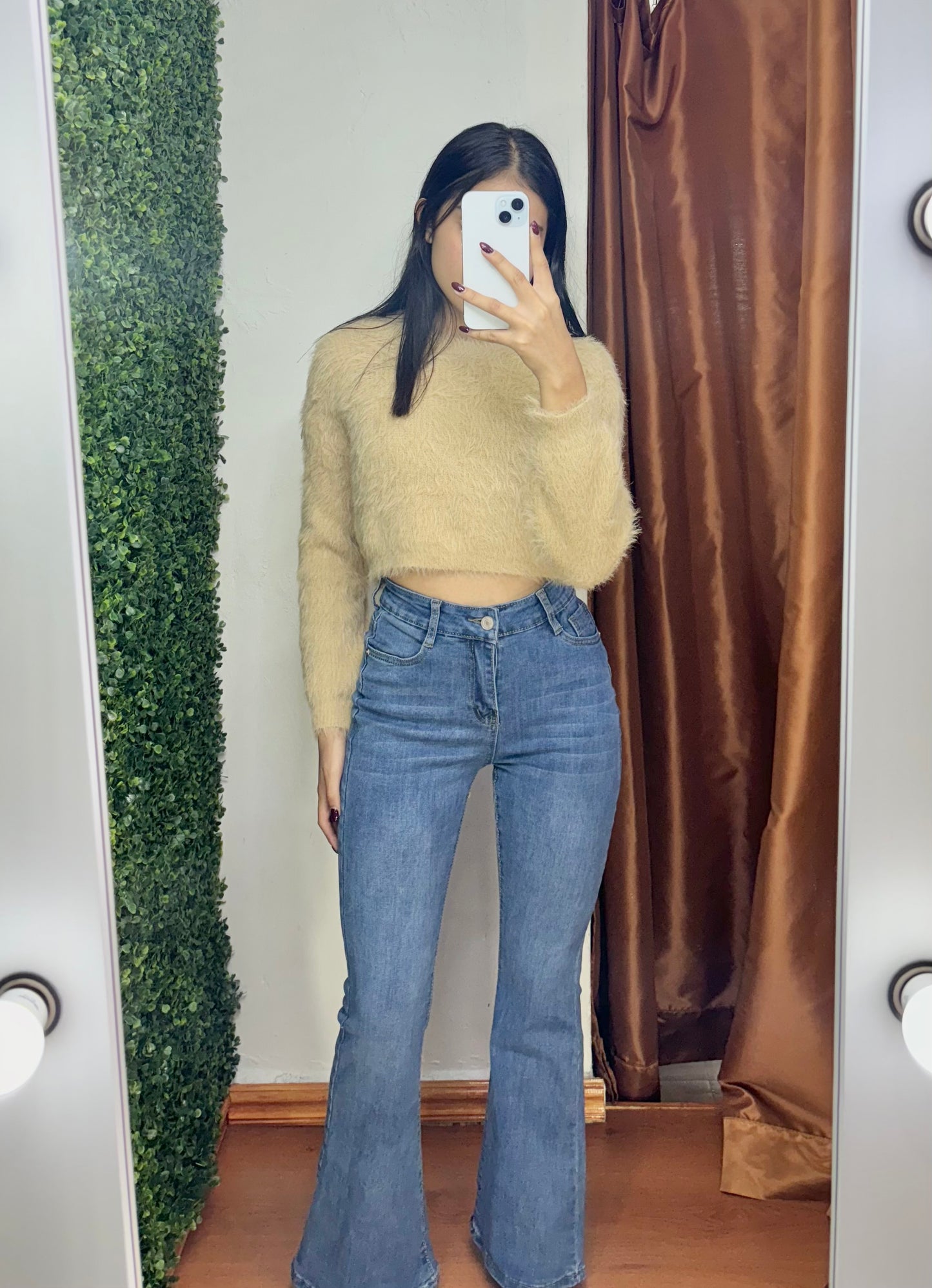 Suéter crop