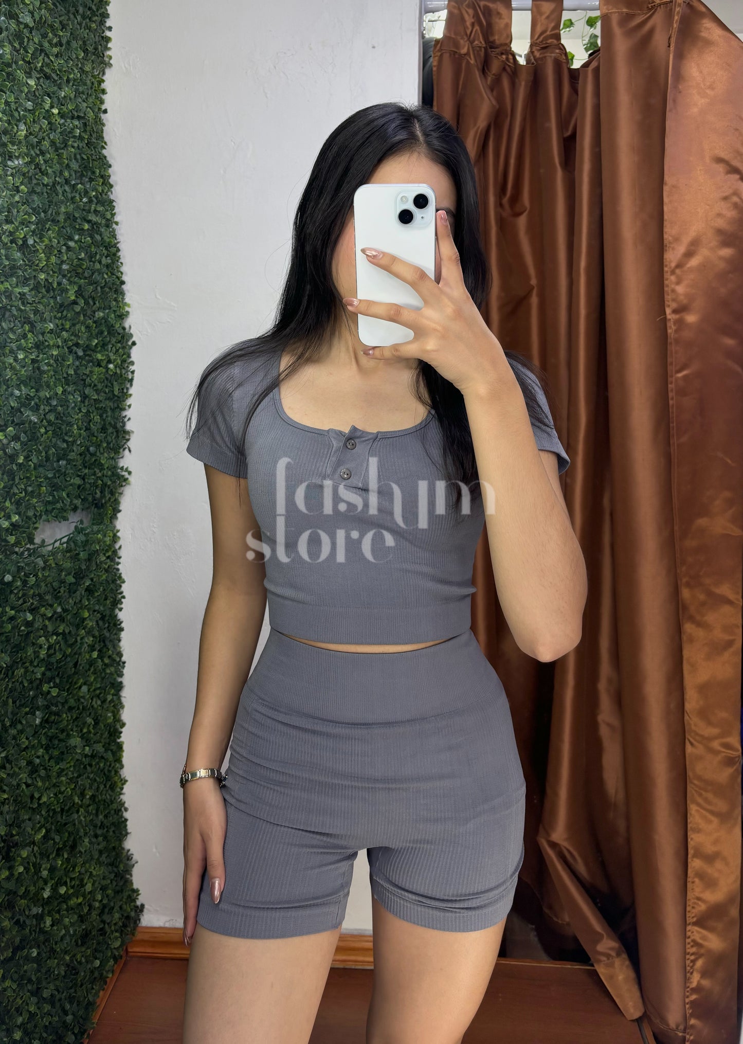 Conjunto Deportivo short y blusa