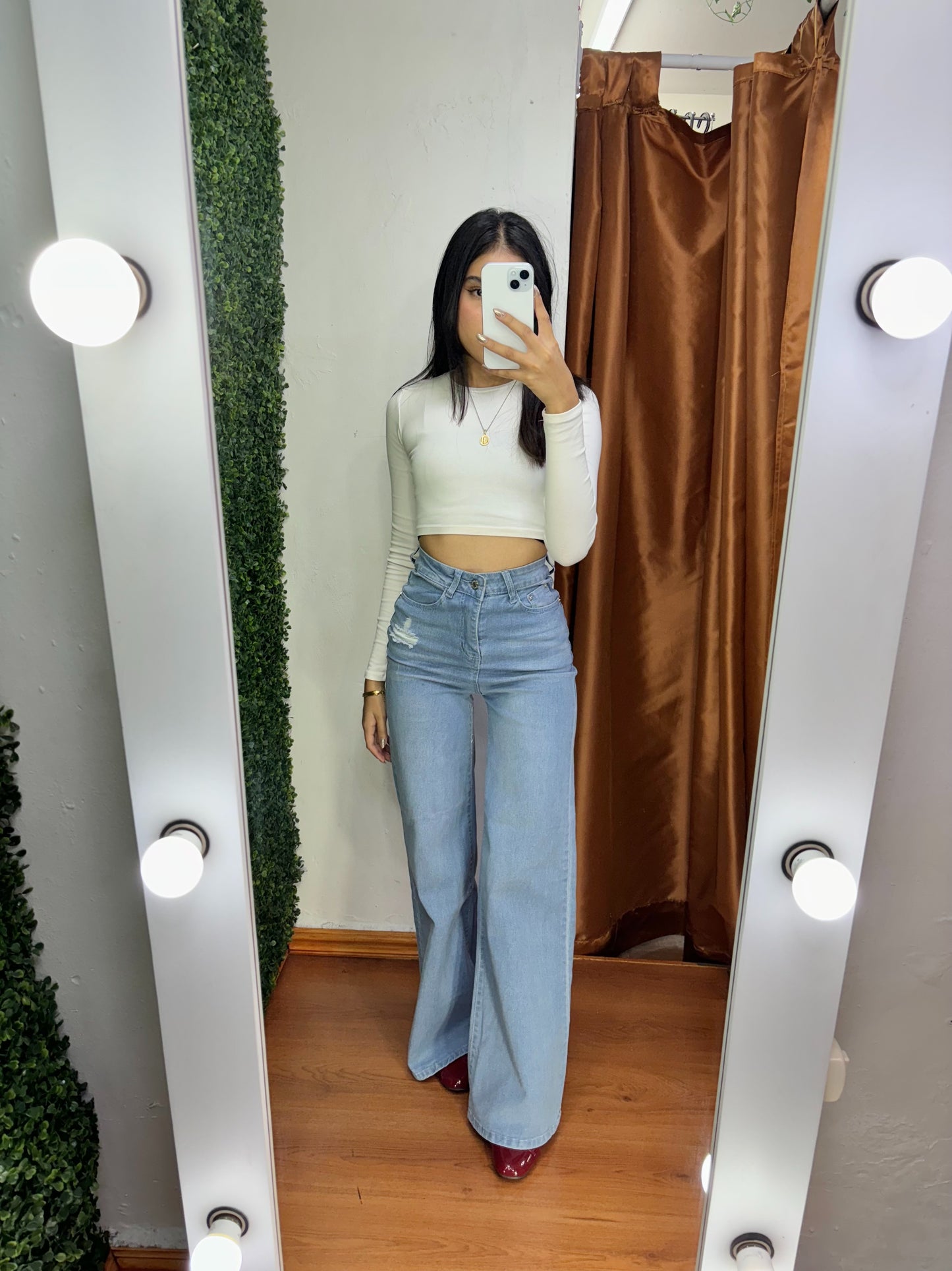Pantalón wide leg