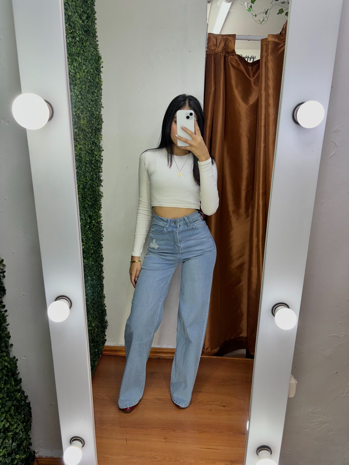 Pantalón wide leg
