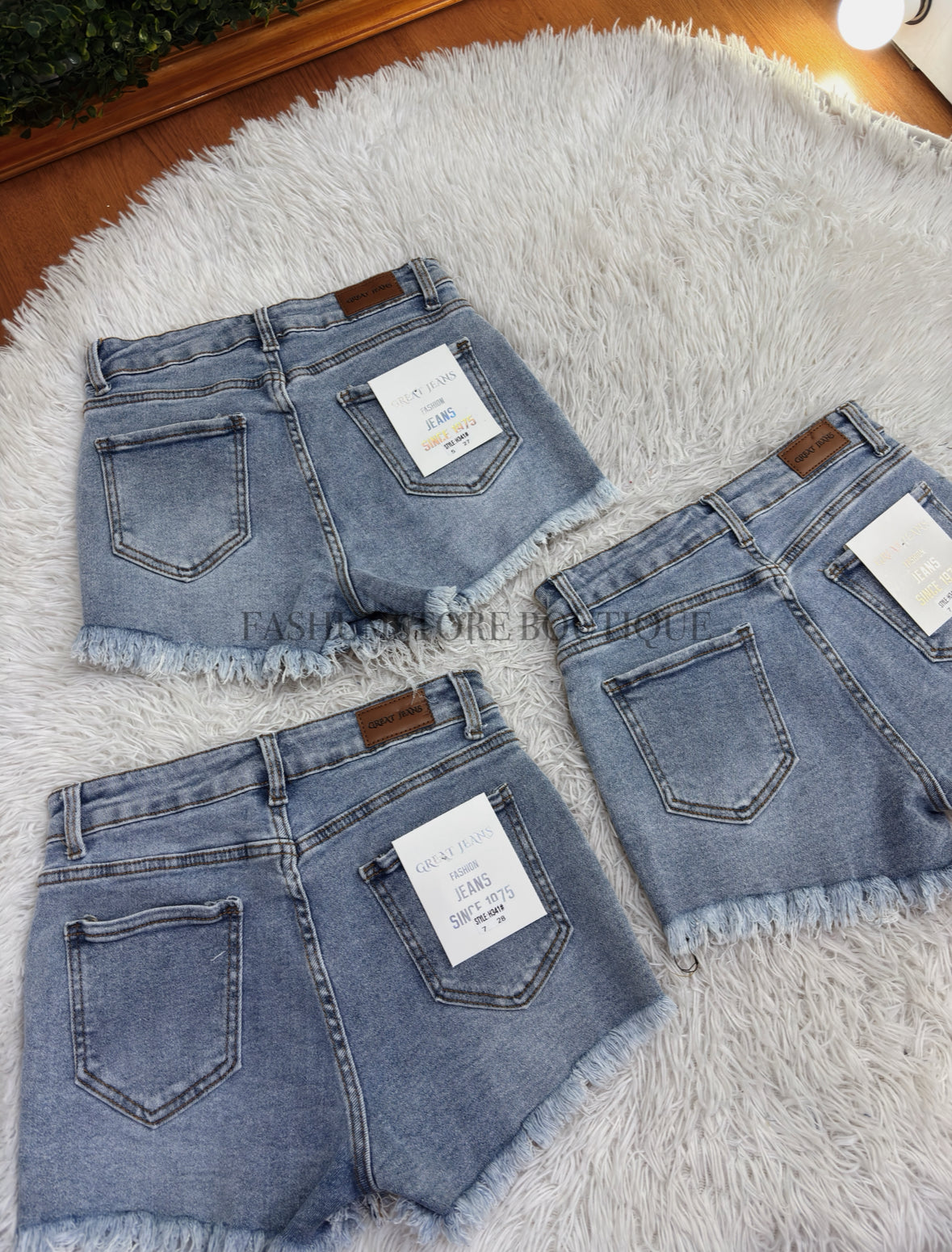 Short de mezclilla