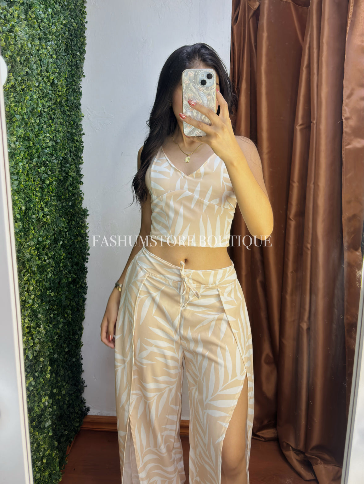 Conjunto de pantalón playero