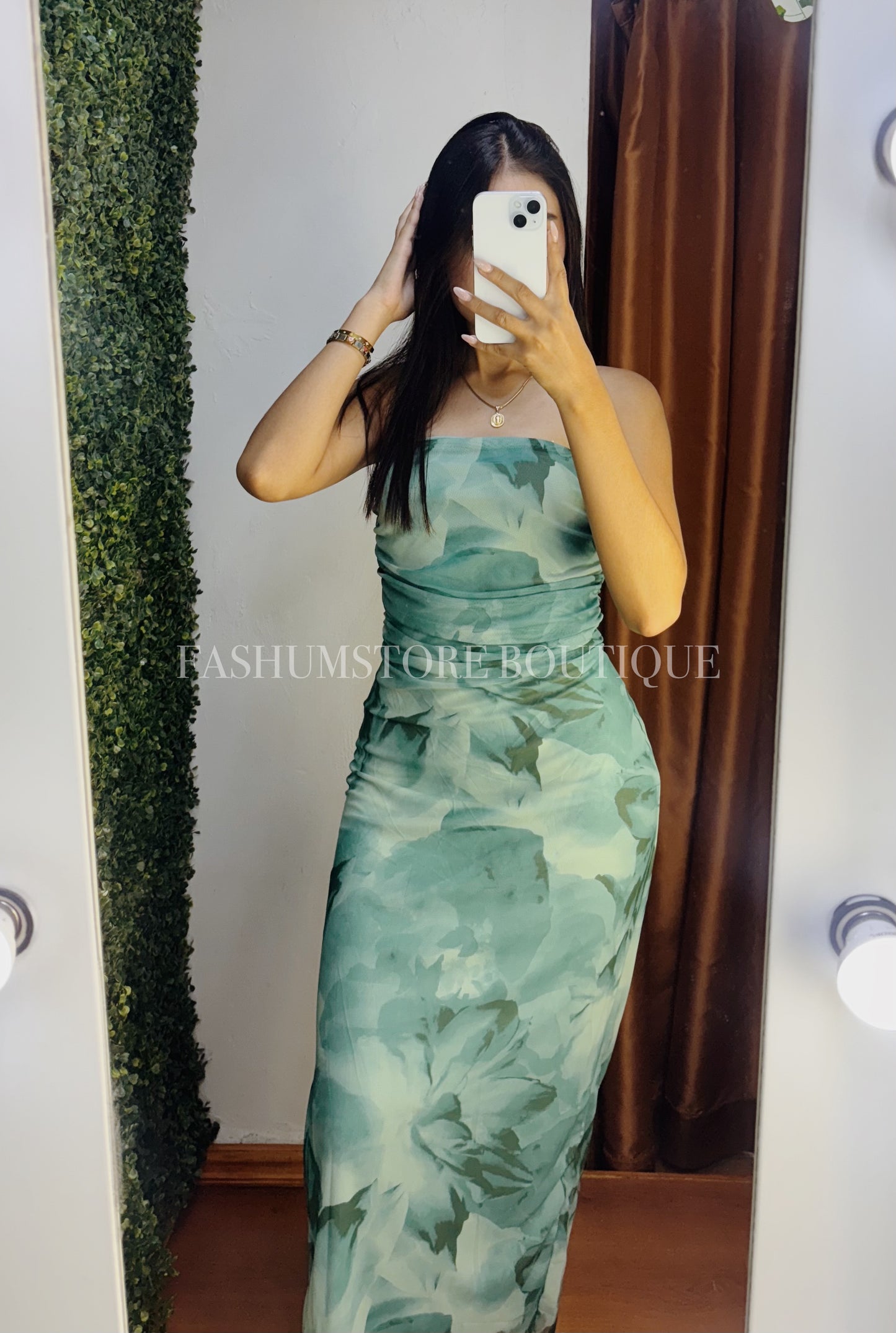 Vestido mesh