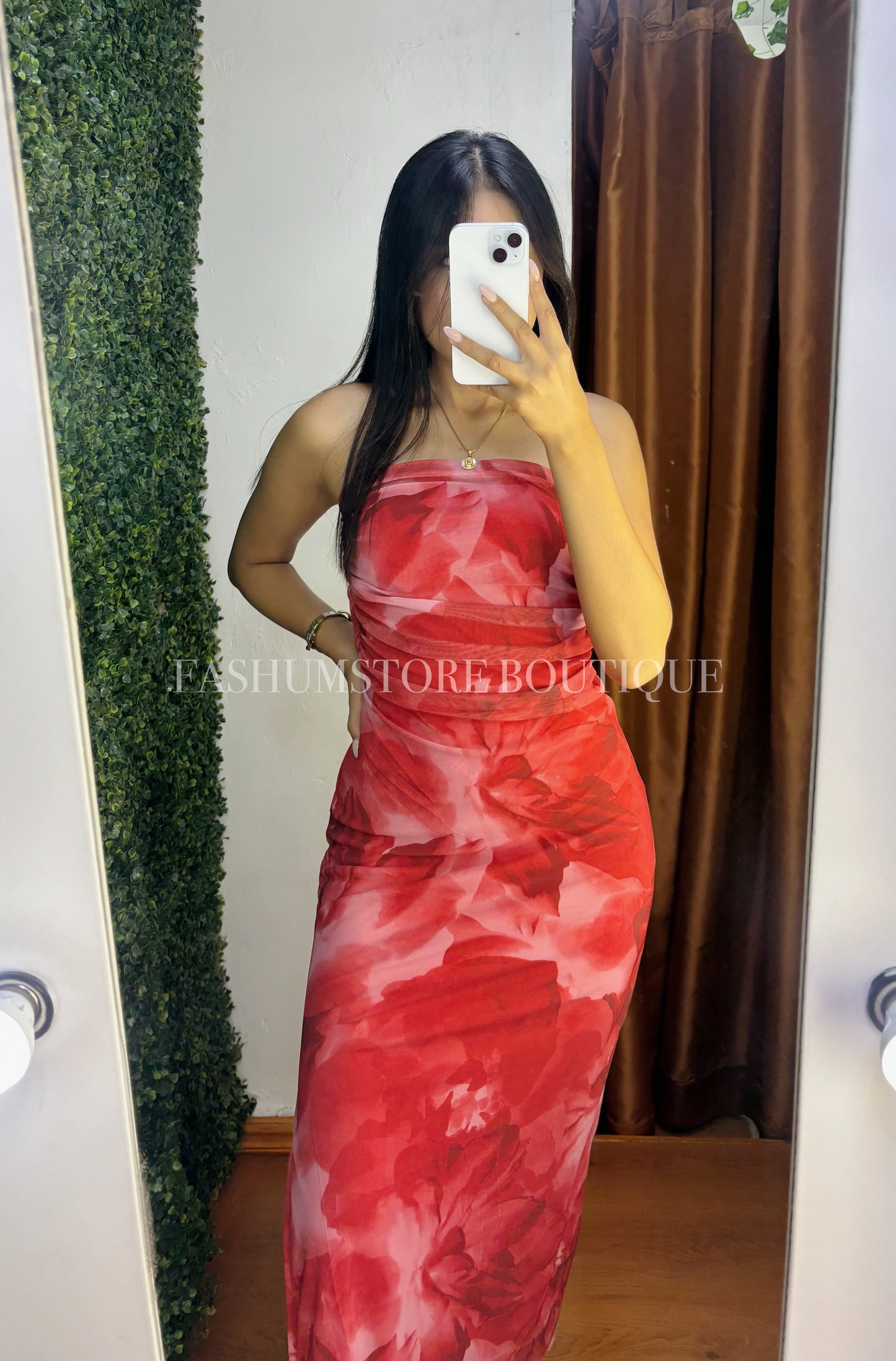 Vestido mesh