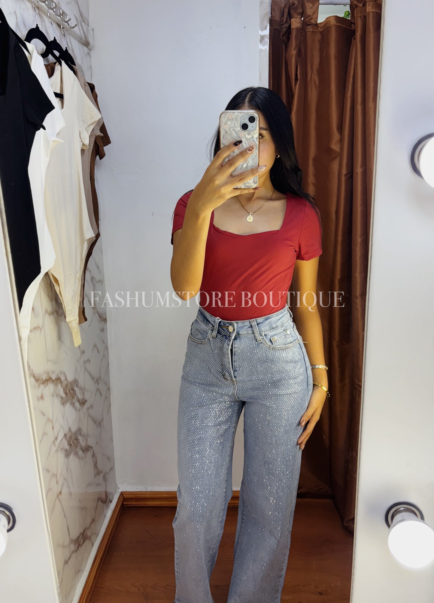 Body manga corta