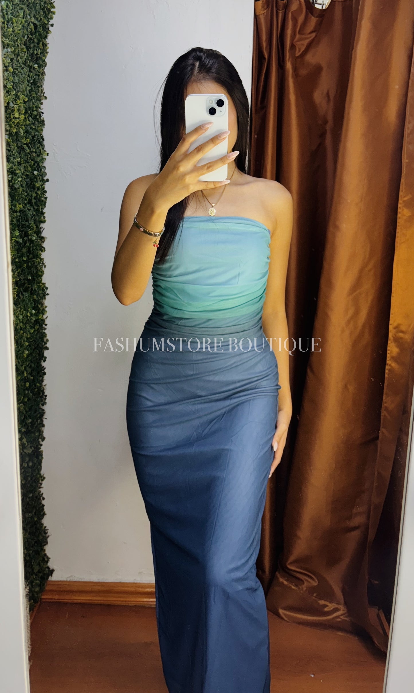 Vestido mesh