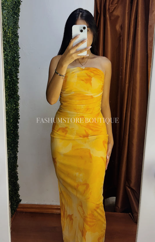 Vestido mesh