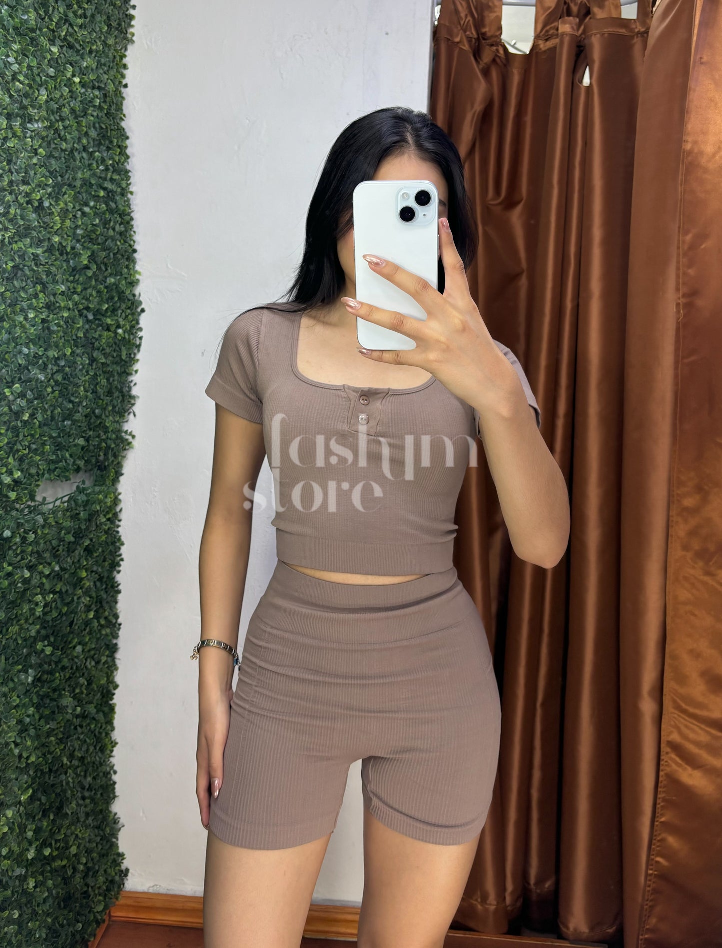 Conjunto Deportivo short y blusa