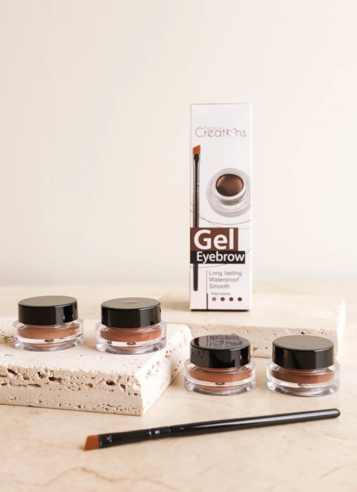 Gel eyebrow beauty creations