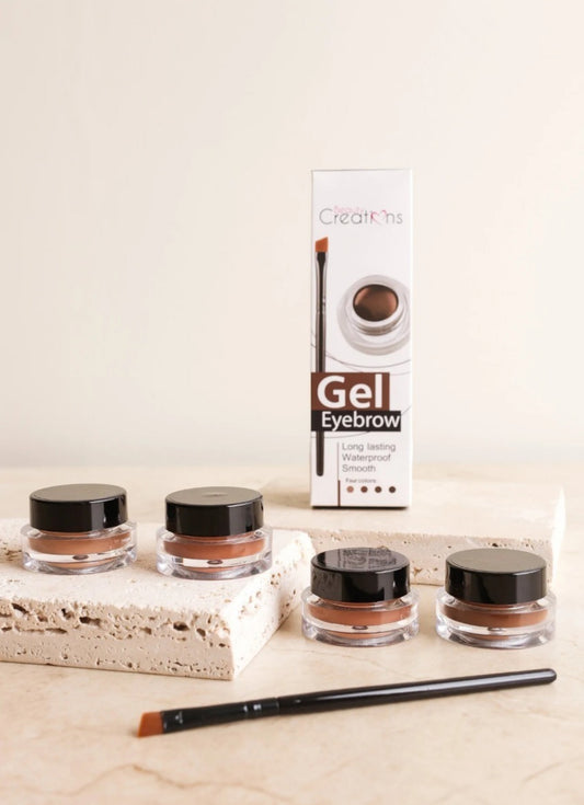 Gel eyebrow beauty creations