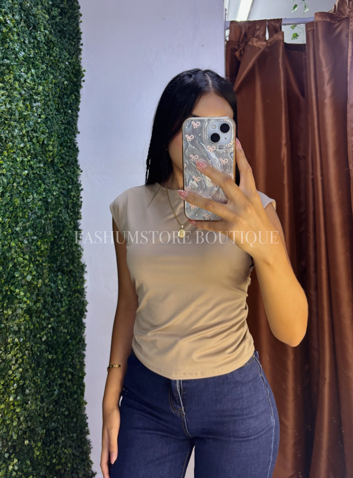 Blusa espalda descubierta