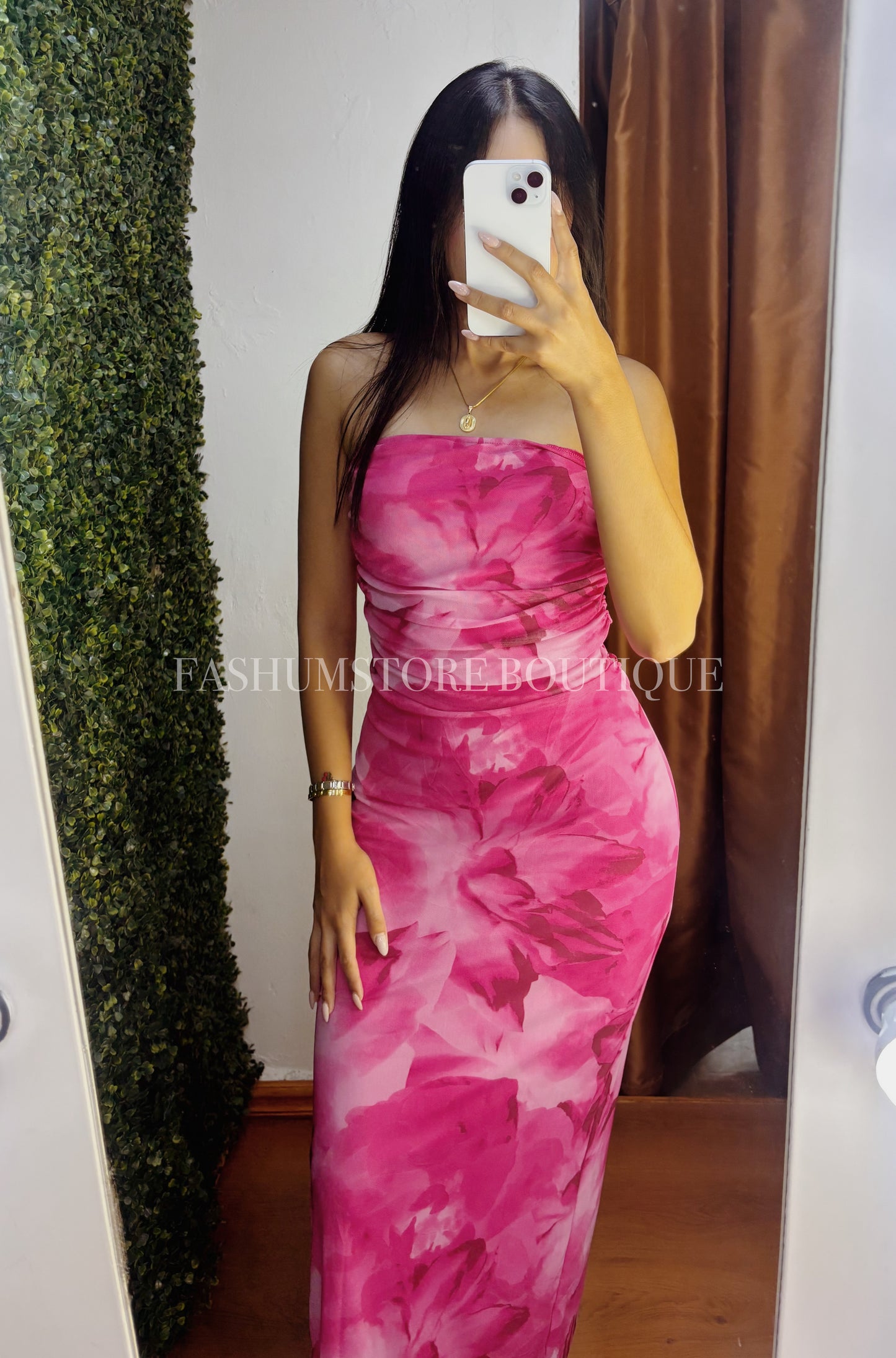 Vestido mesh