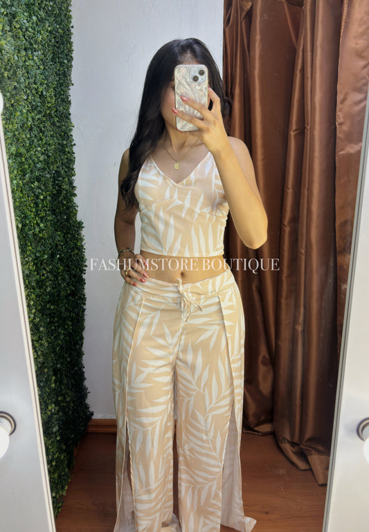 Conjunto de pantalón playero