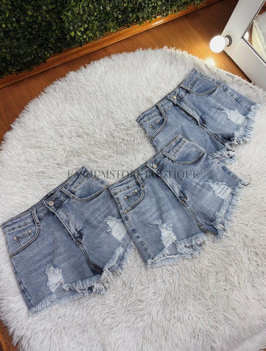 Short de mezclilla
