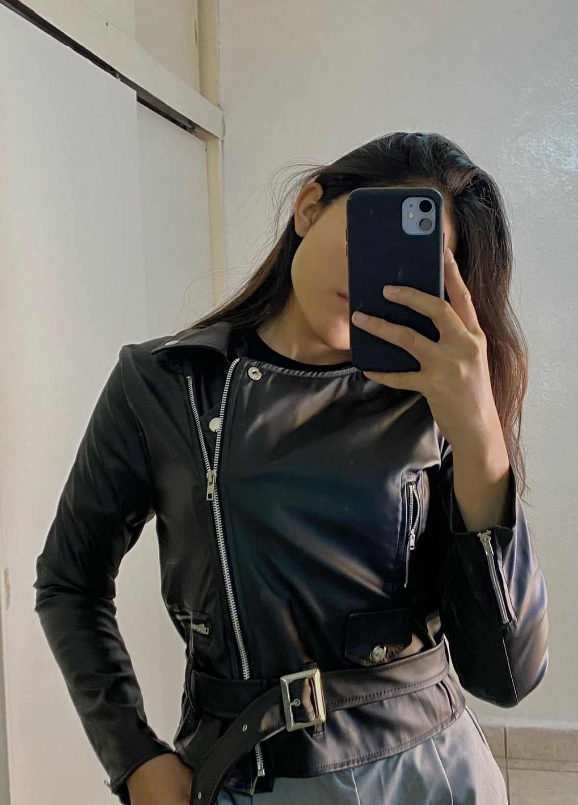 Chaqueta vinipiel