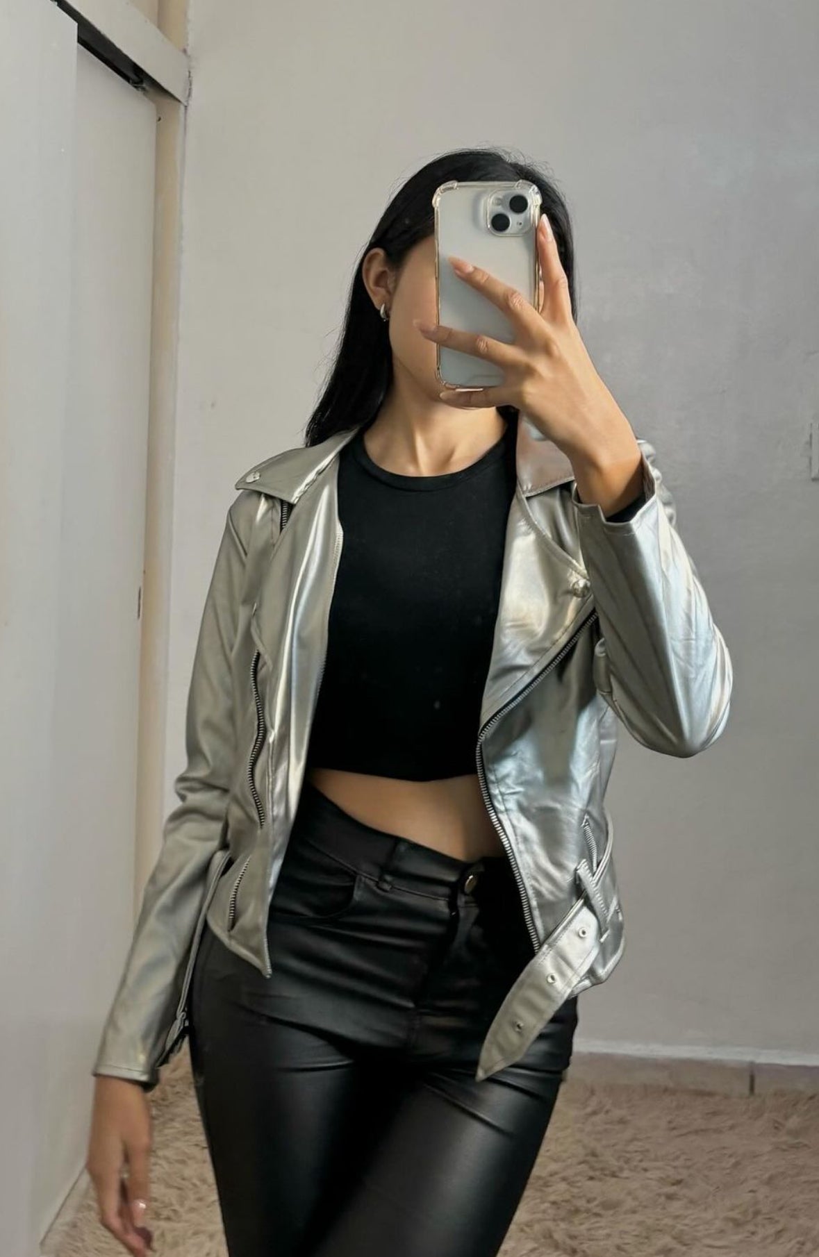 Chaqueta vinipiel